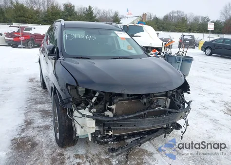 2018 Nissan Rogue Sv из США, поврежденный, VIN KNMAT2MV4JP551120